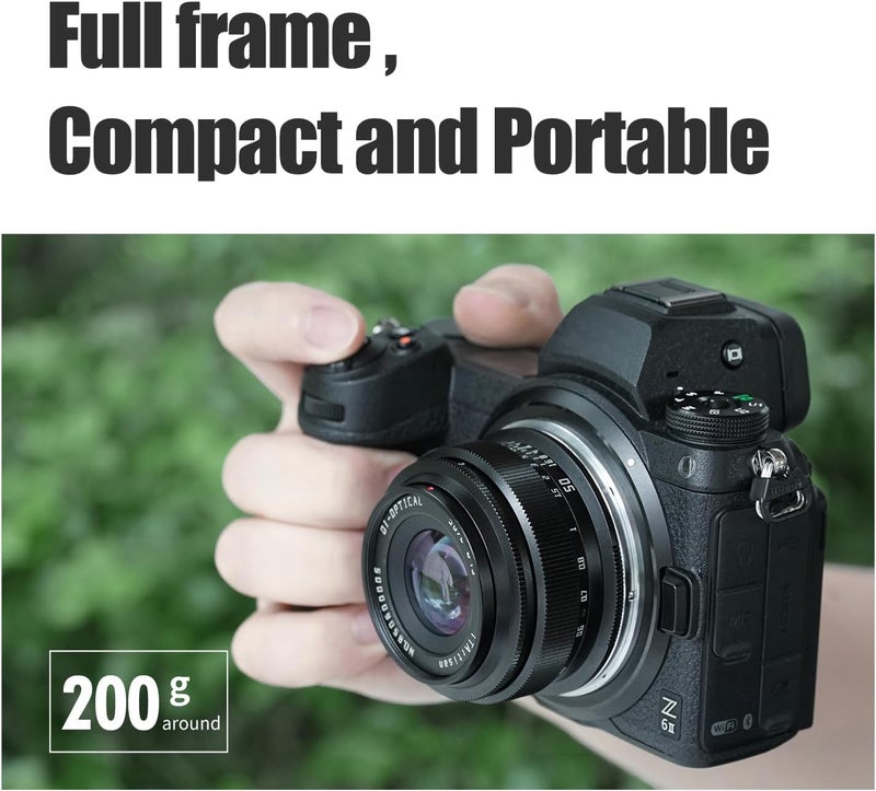 TTArtisan 50mm f2 Full Frame Manual Focus Camera Lens for E-Mount A7 A7II A7III A7R A7RII A7RIII(A7RM3) A7RIV(A7RM4) A7RV A7S A7SII(A7SM2) A7SIII(A7SM3) A7C A9 A1 A5100 A6000 A6100 A6300 A6700 - Image 2